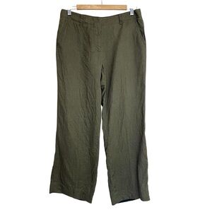 DKNY 100% Linen Lightweight Semi Sheer Pant